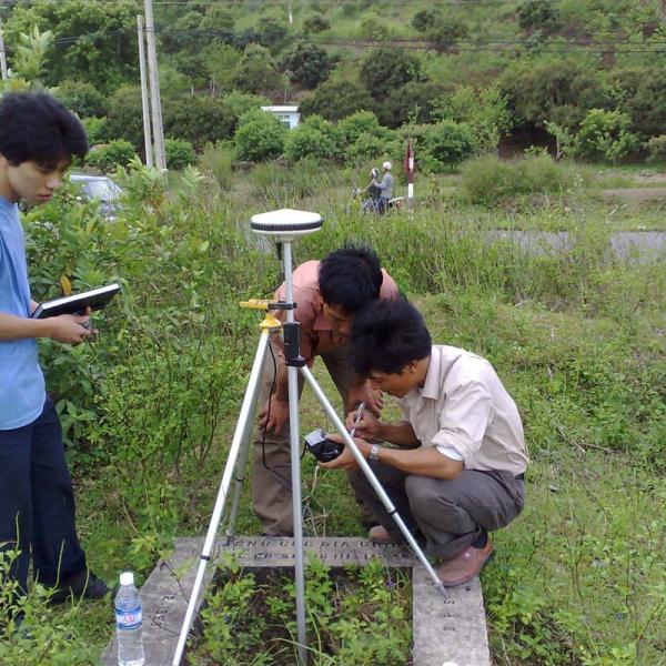 Đo GPS dự án thăm dò nước dưới đất Đảo Cát Bà, Hải Phòng
